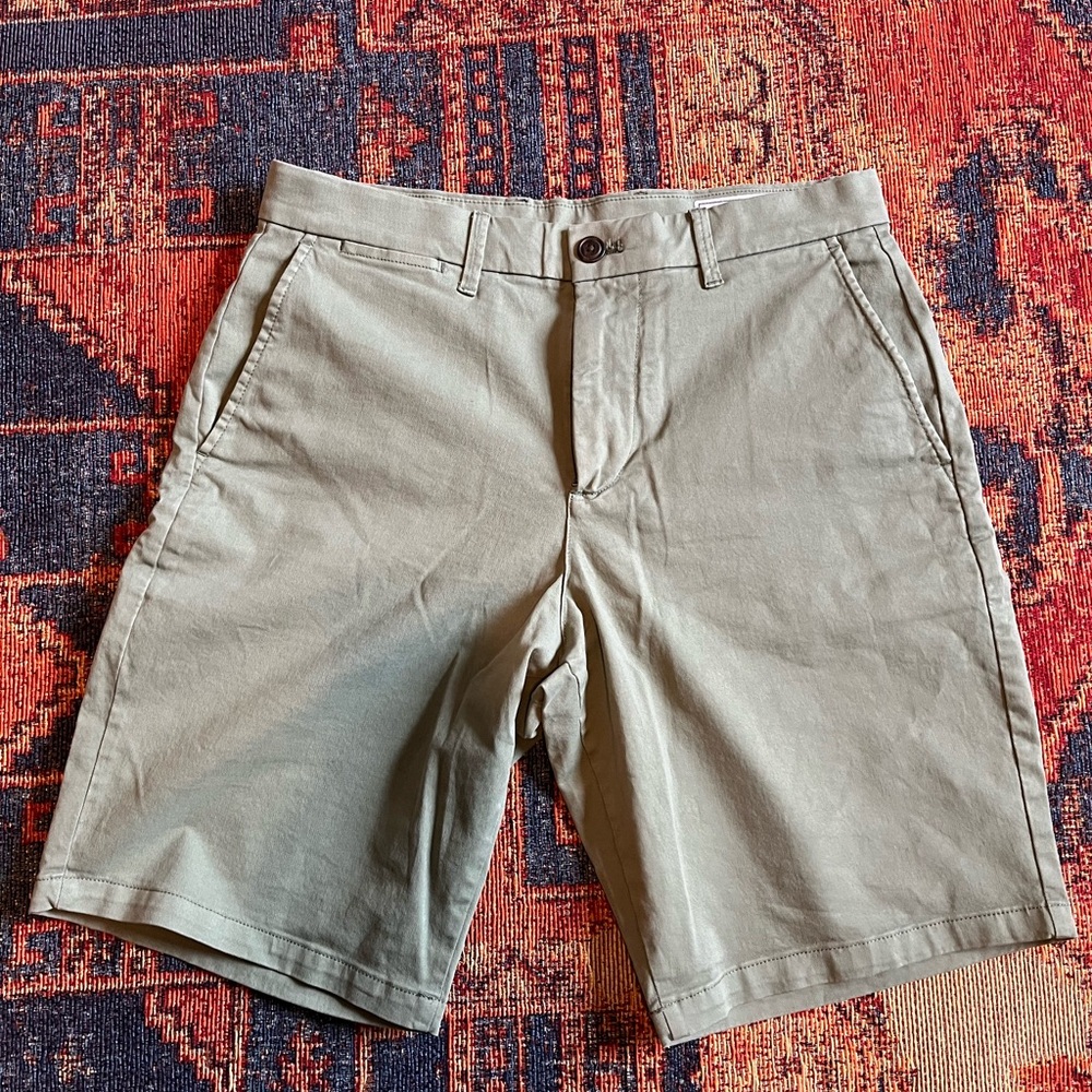 Gap 10” men’s shorts. 29” waist. Light green color.